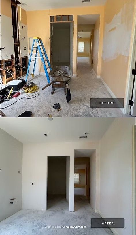 Room renovation - demo to finished